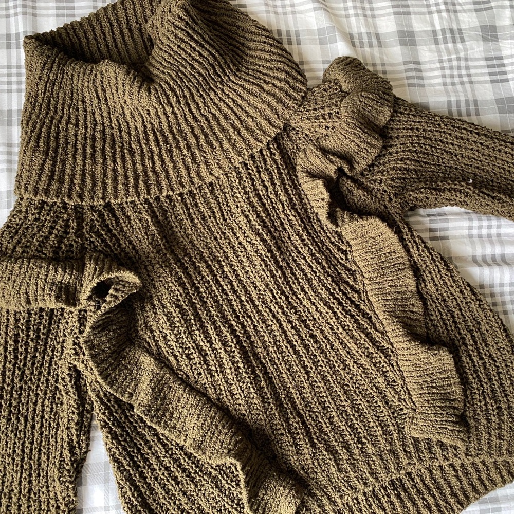 Army Green Express Sweater